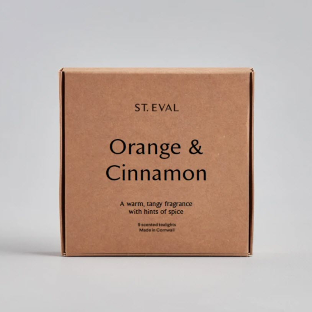 St Eval Orange & Cinnamon Tealights