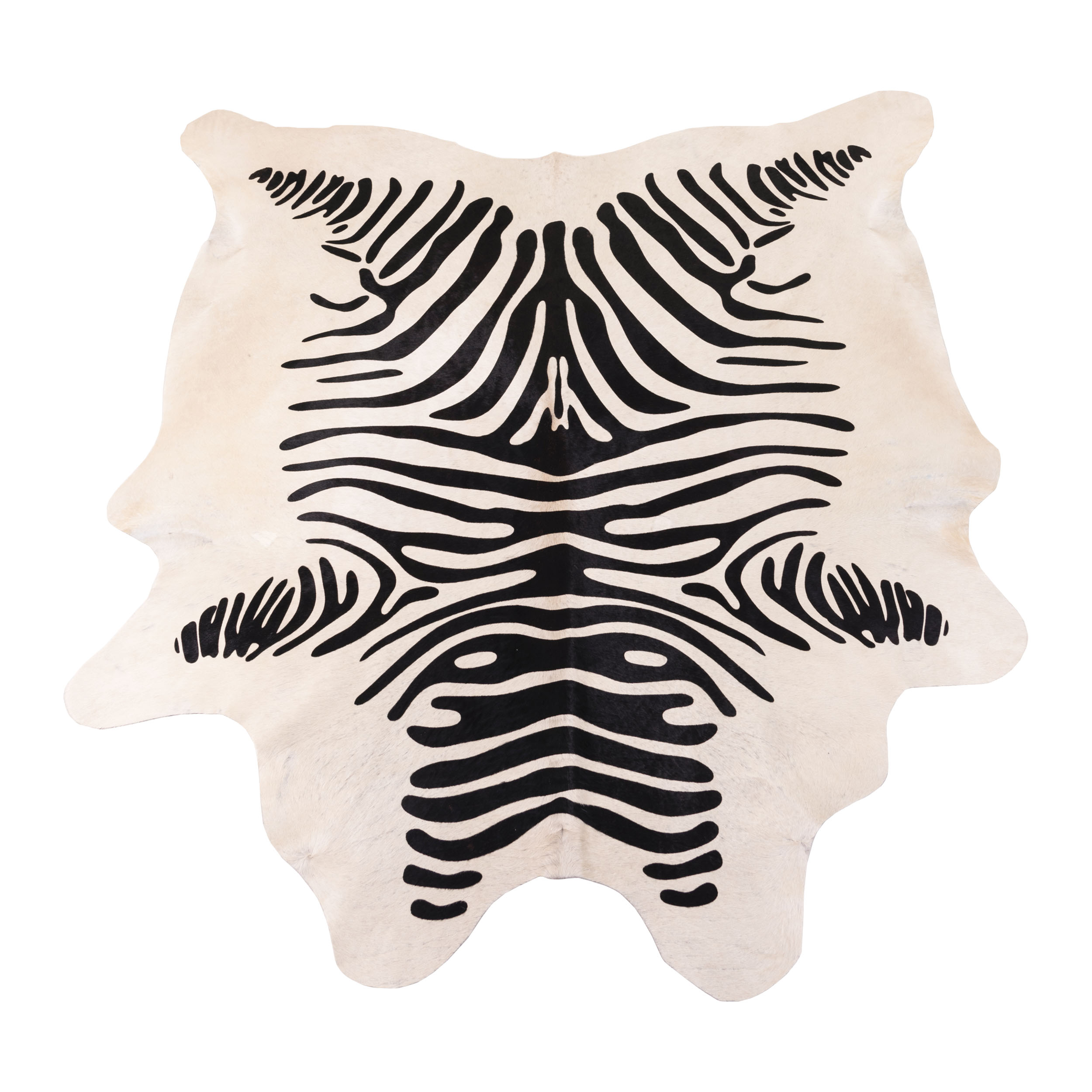 Cowhide Zebra Print 
