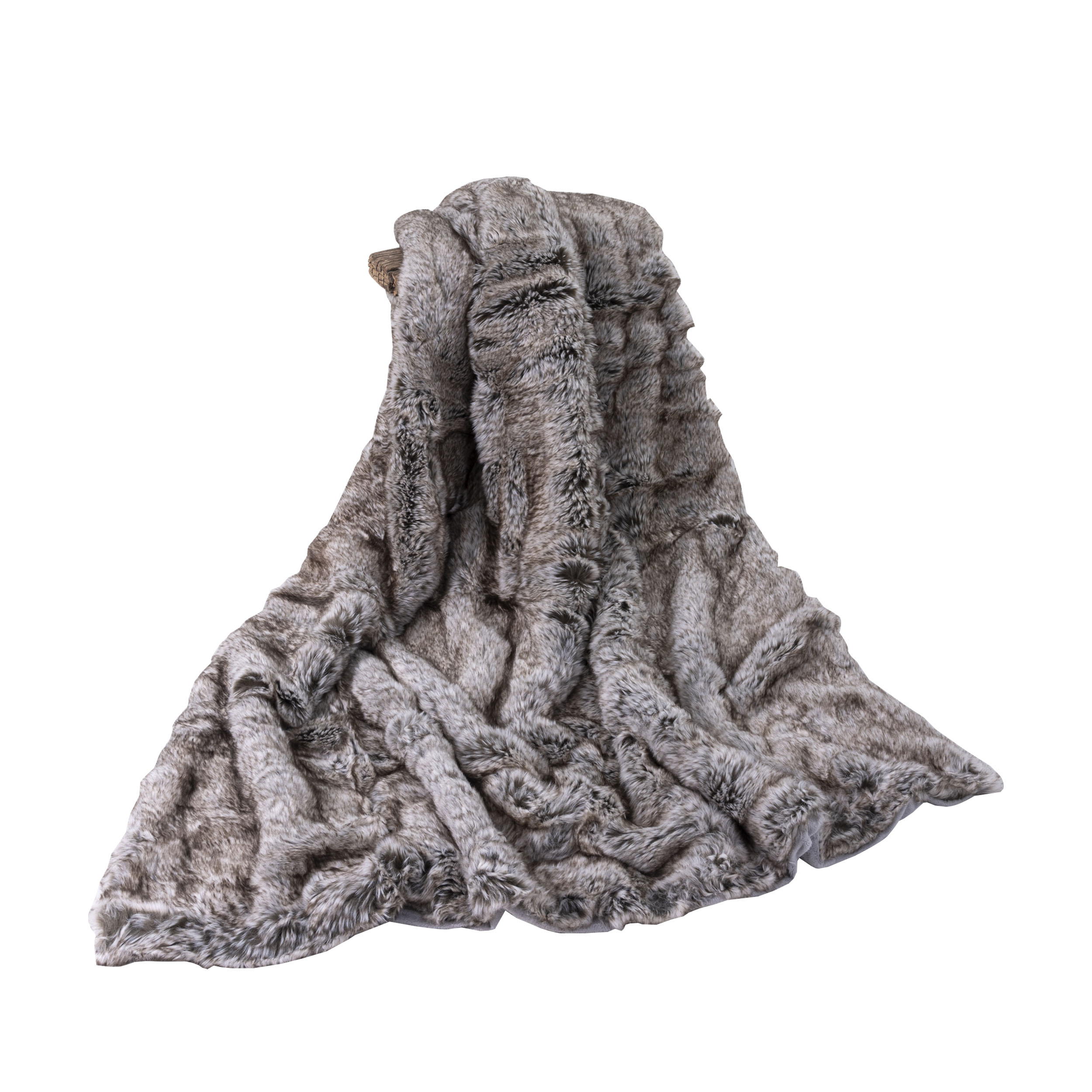 Faux Fur Throw Andes Nights