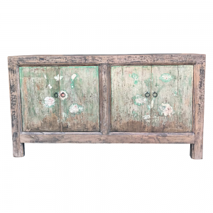 Antique Chinese Cabinet – Green 