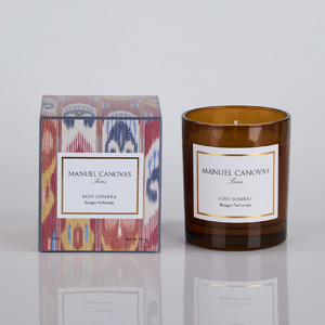 Manuel Canovas Bois Sombre Candle